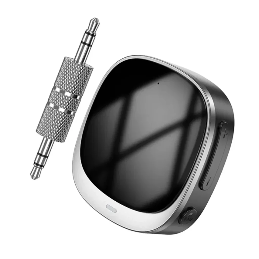Автомобильный aux bluetooth-ресивер hoco e80 travel, черный 3