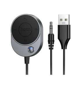 Receptor auto hoco e150 path aux bt cu cablu gri metalizat