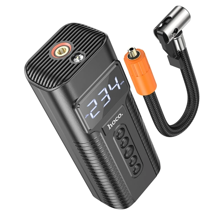 Pompă de aer inteligentă auto hoco ph55 roys neagră 3