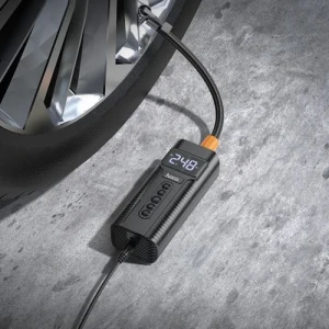 Насос для автомобильного воздушного насоса hoco ph55 roys smart, черный.
