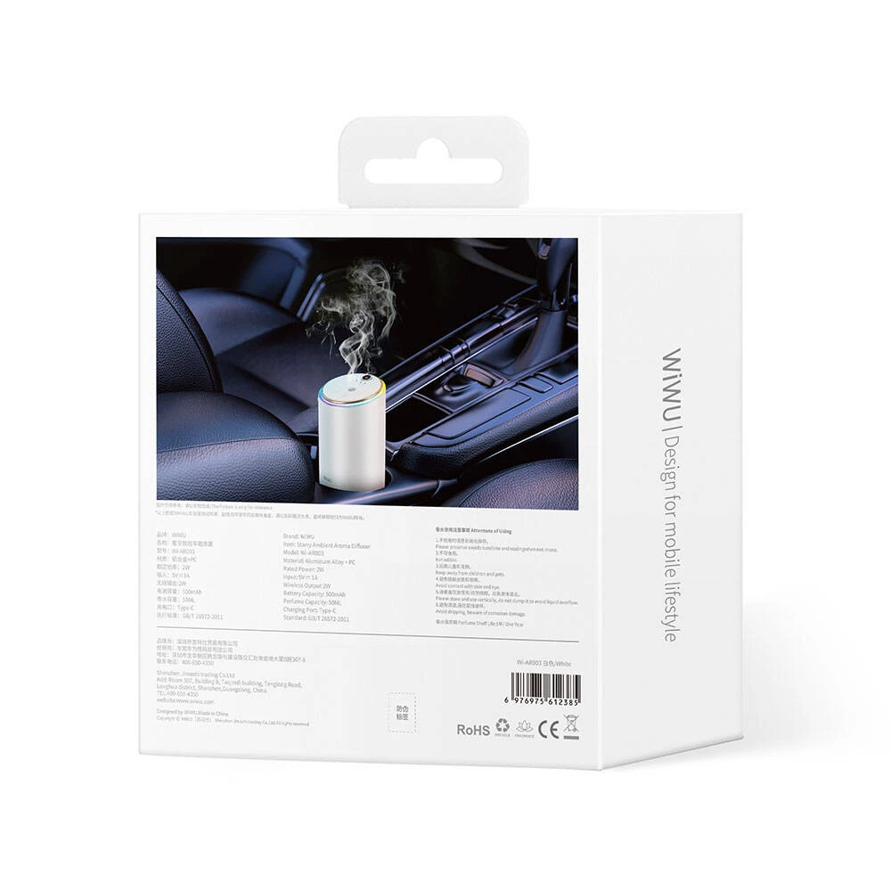 Wiwu starry ambient aroma diffuser wi-ar003 белый 4