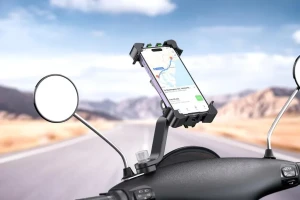 Suport telefon mobil xo c118 pentru motocicletă, cu rotație la 360°, negru Thumbnail 2