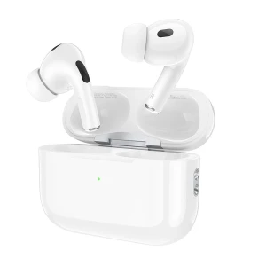 Căști stereo wireless hoco ew77, albe Thumbnail 2