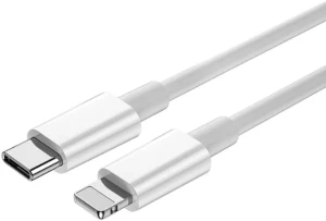 Wiwu classic 30w кабель для зарядки usb-c на lightning wi-c008 белый