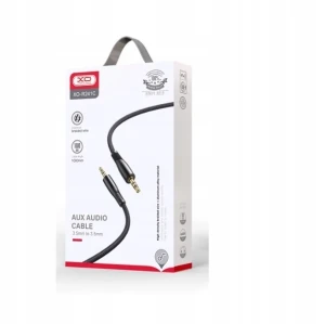 Xo nb-r241c 3.5mm to 3.5mm прозрачный аудиокабель черный Thumbnail 2