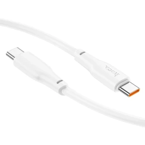 Hoco x93 force 60w кабель для зарядки и передачи данных usb-c на usb-c(длина 1 м) белый Thumbnail 2