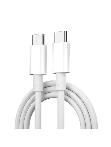 Wiwu wi-c008 usb-c la usb-c classic 100w cablu alb 2