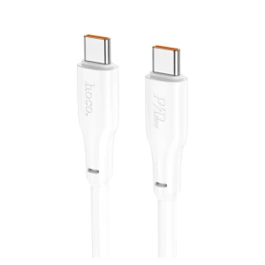 Hoco x93 force 240w fast кабель для зарядки и передачи данных usb-c на usb-c(длина 1 м) белый Thumbnail 2