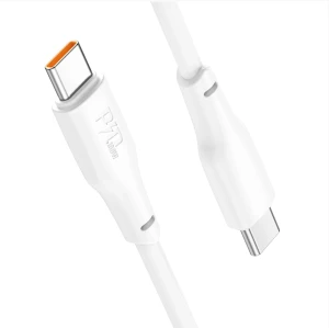 Hoco x93 force 60w кабель для зарядки и передачи данных usb-c на usb-c(длина 2 м) белый