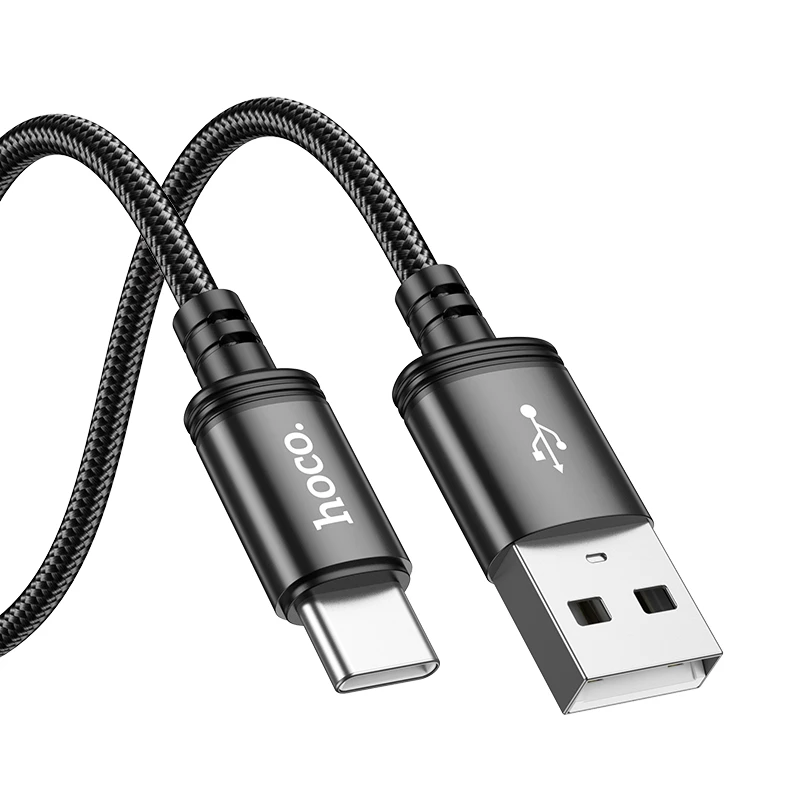 Hoco x91 radiance кабель для зарядки и передачи данных для usb-c(длина 3 м) черный 2