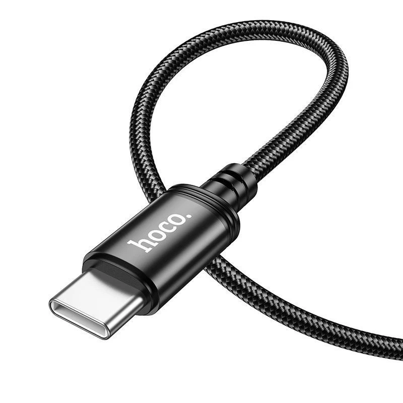 Hoco x91 radiance кабель для зарядки и передачи данных для usb-c(длина 3 м) черный 2