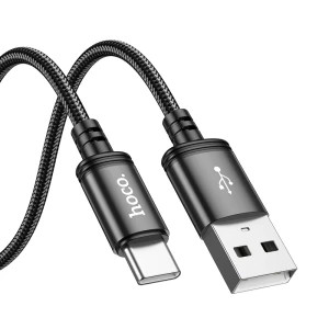 Hoco x91 radiance кабель для зарядки и передачи данных для usb-c(длина 3 м) черный
