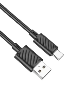 Hoco x88 gratified cablu pentru încărcare și transfer de date pentru usb-c(ambalat) negru