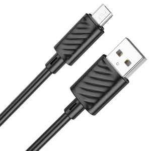 Hoco x88 gratified cablu pentru încărcare și transfer de date pentru micro-usb(ambalat) negru