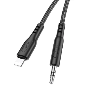 Hoco upa18 cablu adaptor audio digital pentru lightning negru