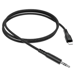 Hoco upa18 cablu adaptor audio digital pentru lightning negru Thumbnail 2