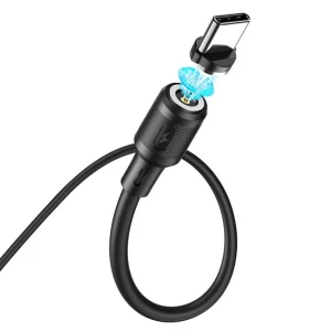 Hoco x52 sereno магнитный кабель для зарядки для usb-c черный
