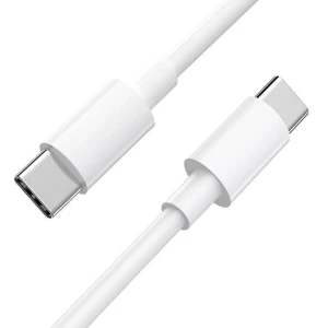 Hoco x51 putere mare 100w cablu pentru încărcare și transfer de date usb-c la usb-c(lungime 1 m) alb
