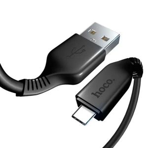 Hoco x20 flash usb-c cablu de încărcare(lungime 2 m) negru