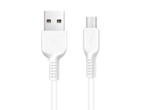 Hoco x20 flash micro-usb cablu de încărcare(lungime 2 m) alb