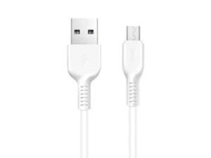 Hoco x20 flash micro-usb cablu de încărcare,(lungime 1 m) alb