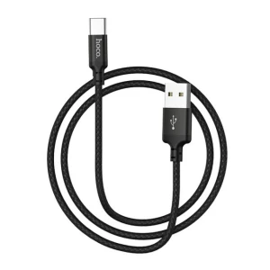 Hoco x14 times speed usb-c cablu de încărcare(lungime 2 m) negru