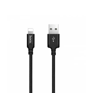 Hoco x14 times speed lightning кабель для зарядки(длина 1 м) черный