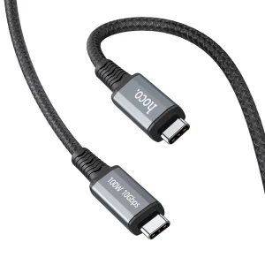 Hoco us01 usb3.1 gen2 10gbps 100w кабель для высокоскоростной hd-передачи данных и зарядки(длина 1.2 м)