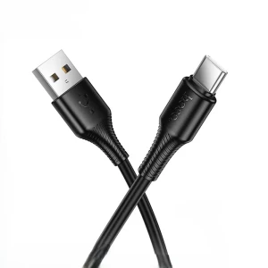 Hoco x120 beneficio кабель для зарядки и передачи данных usb-c(в упаковке) черный