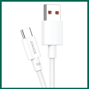 Jokade ja053 quansu seria 240w cablu universal compatibil pentru încărcare și transfer de date alb