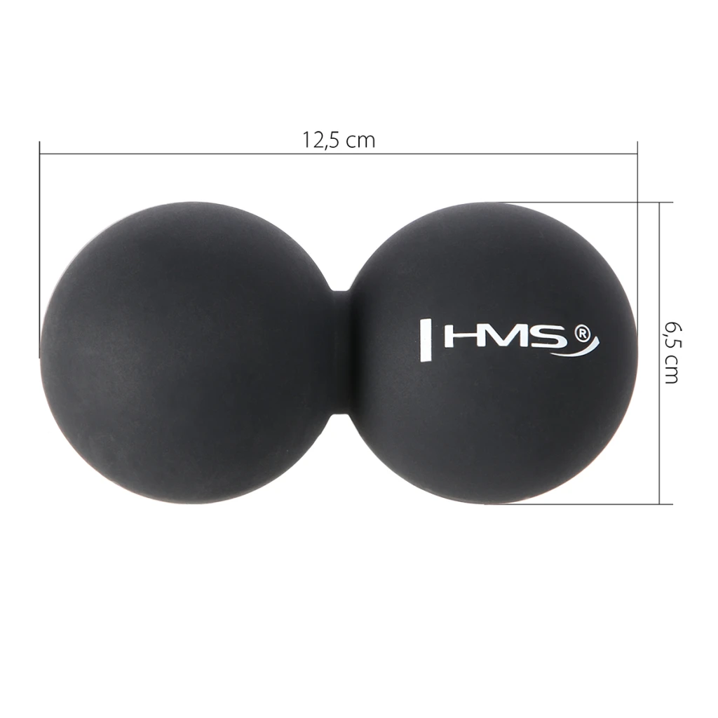 Minge masaj double blc02 hms (125*65 mm) silicon negru 3