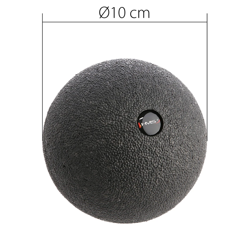 Мяч массажный чёрный d=10 cm blm01 hms (max 150 kg) 3