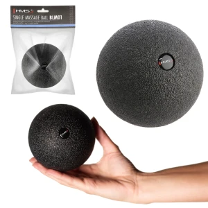 Мяч массажный чёрный d=10 cm blm01 hms (max 150 kg) Thumbnail 4