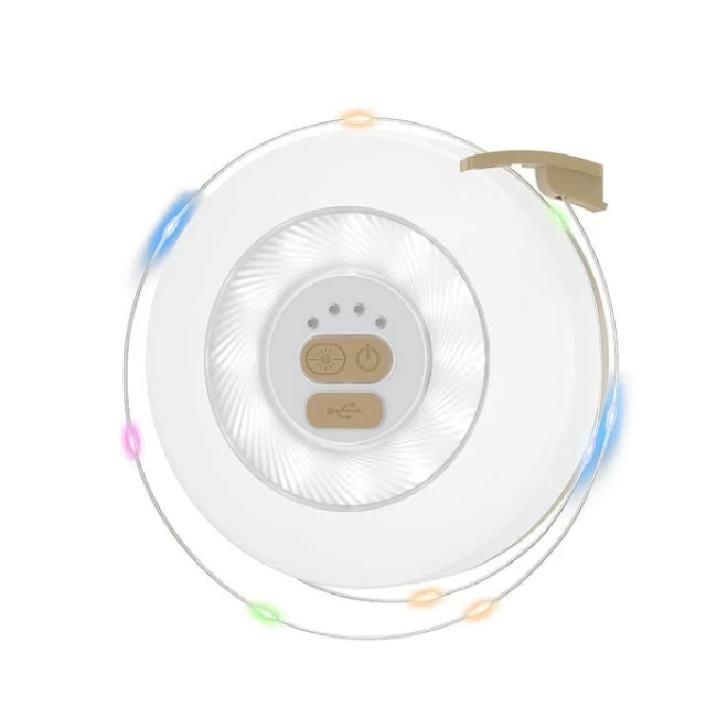 Xo yh13 — bandă led camping 10 m pentru cort 3