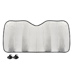 01531 parasolar auto argintiu – sun cover 130 x 60 cm, pe bubble Thumbnail 2
