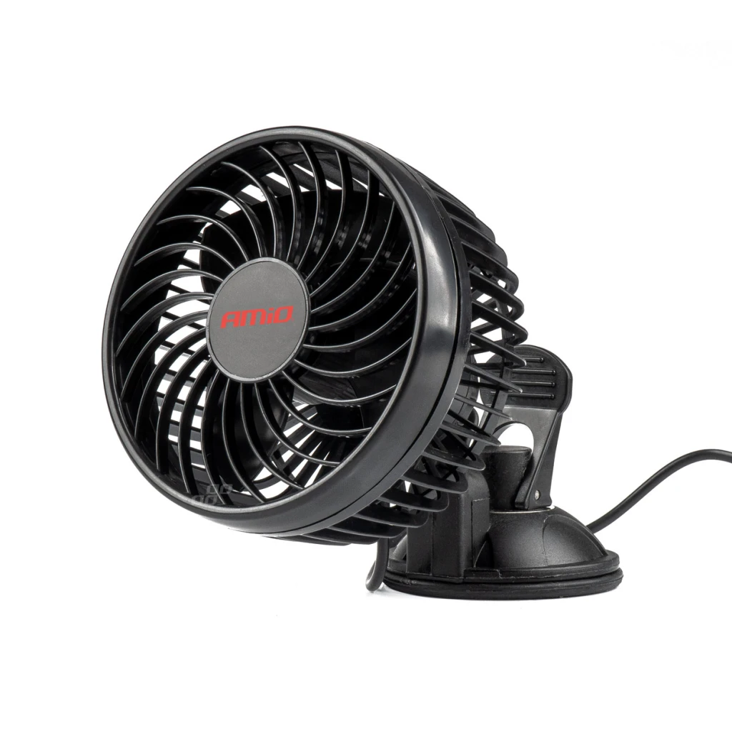 03001 ventilator auto amio pro dublu, 4’, cu ventuză, 12v, 2 viteze 2