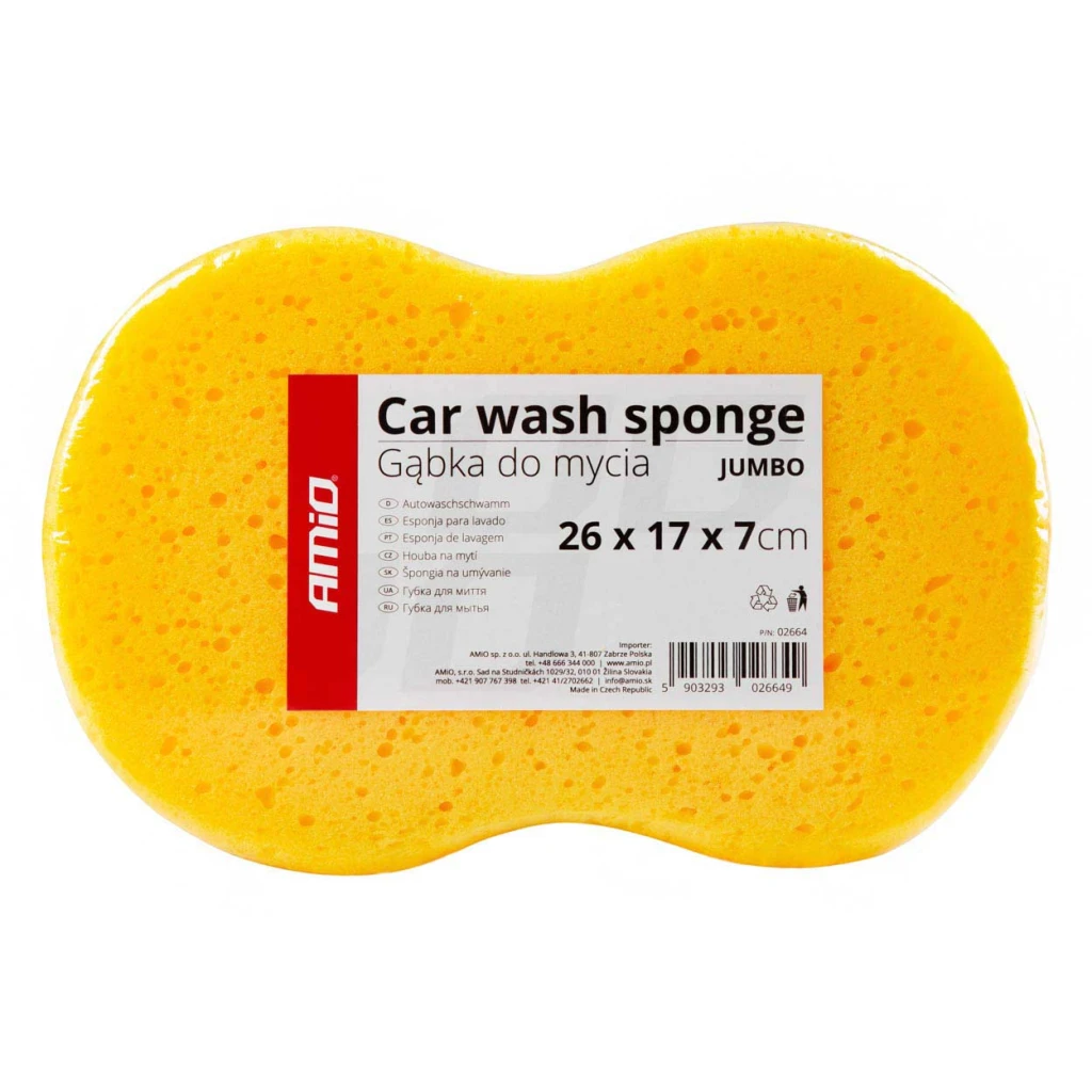 02664  burete pentru spălarea mașinii amio jumbo 26 x 17 x 7 cm 2