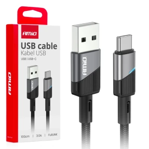 03923 кабель usb-usb-c 3a 100 см fulllink