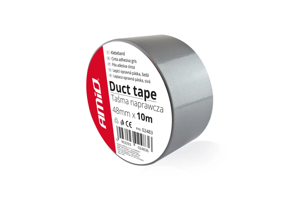 02483 banda adeziva gray duct tape 48mm*10m*0.19mm 2