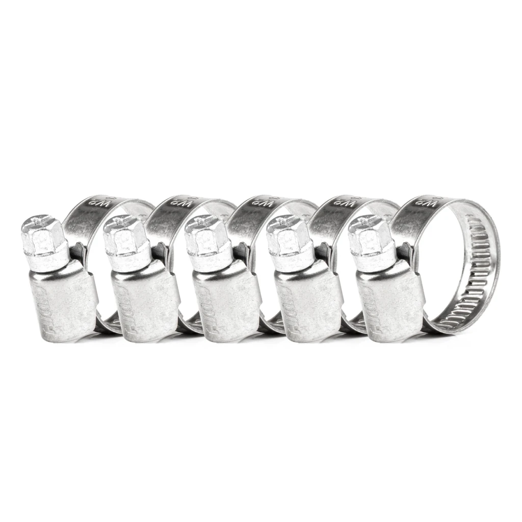 04581 винтовой зажим 5pcs. 12-22mm/9mm w2 metal 2