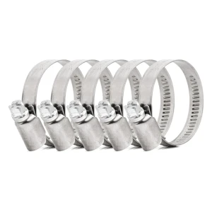 04586 clema cu surub 5pcs. 25-40mm w2 metal