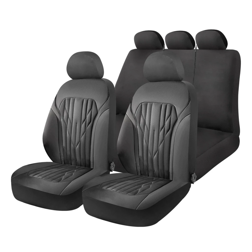 04621 set universal de huse p-u scaune auto black 9pcs sc21 2