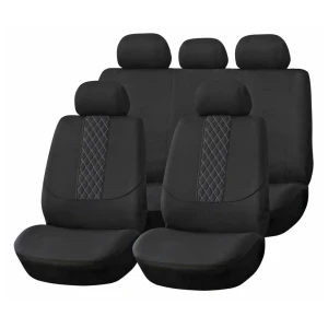 04602 универсальный комплект чехлов для автомобильных сидений black gay quilting  9pcs sc02