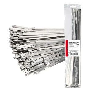 04327 legaturi metalice din otel inoxidabi 7,9 х 600mm 100 buc