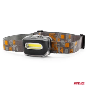 02199 lanterna frontala led cob 3xaaa 150flux ipx3