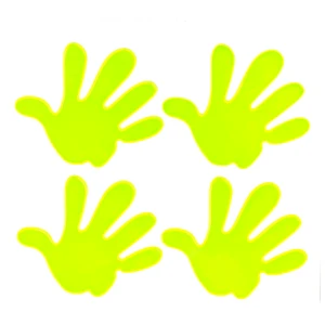 03942 набор флуоресцентных наклеек hands