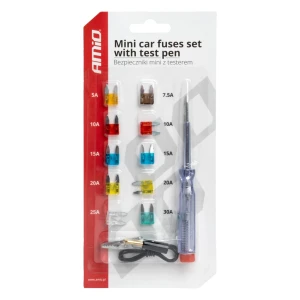 03524 set mini fuse 10 buc cu blister pentru stilou de testare Thumbnail 2