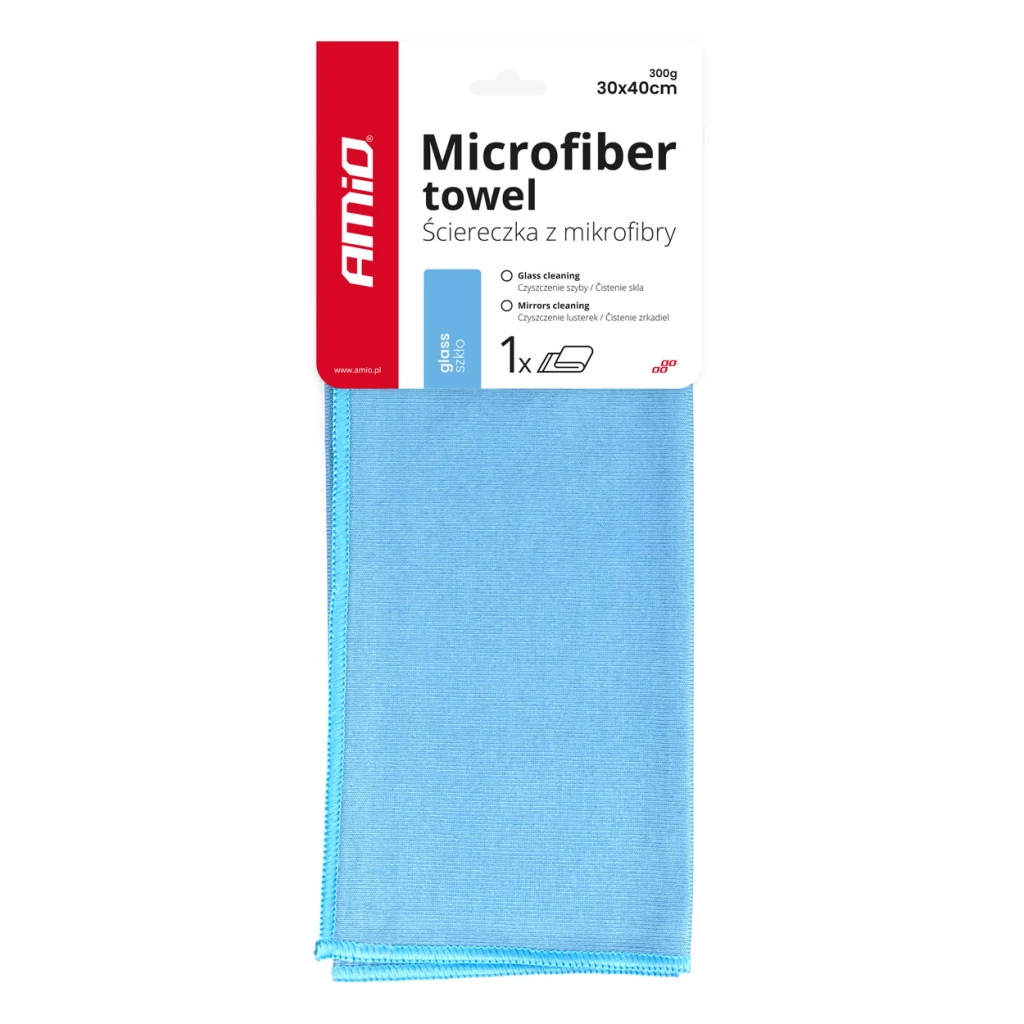 01747 prosop de curatat din microfibra p-u geamuri 30x40 cm 2