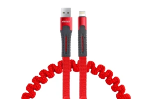 02530 пружинный кабель uc-13 usb+apple lightning 120 см fulllink dkk