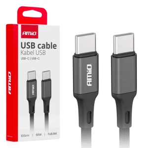 03902 cablu de incarcare usb-c—to type-c 60 вт, 100 см fulllink Thumbnail 2